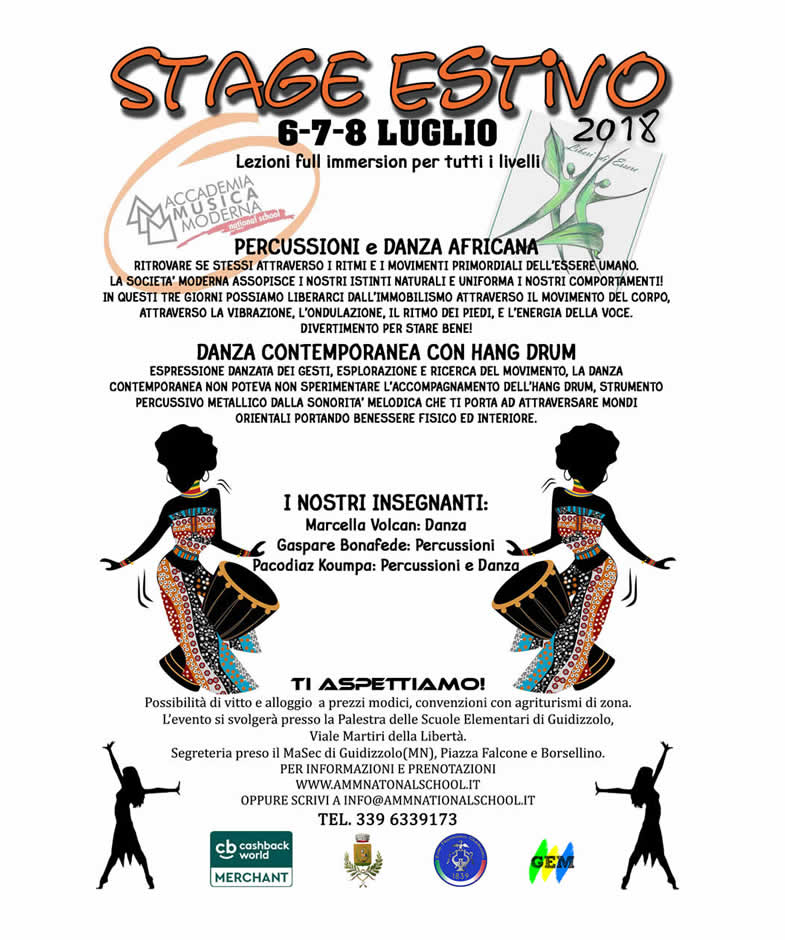 stage estivo DANZA.2018